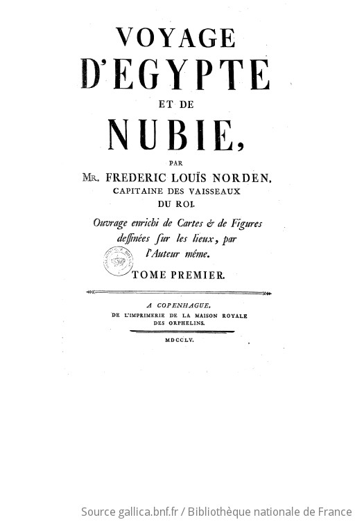 voyage d'egypte et de nubie