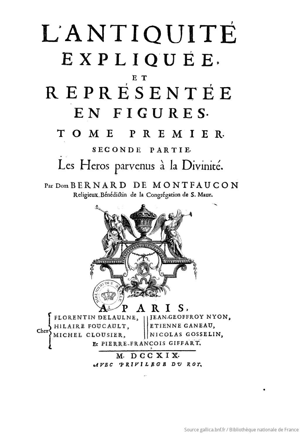 L Antiquite Expliquee Et Representee En Figures Vol 2 Par Dom Bernard De Montfaucon Gallica