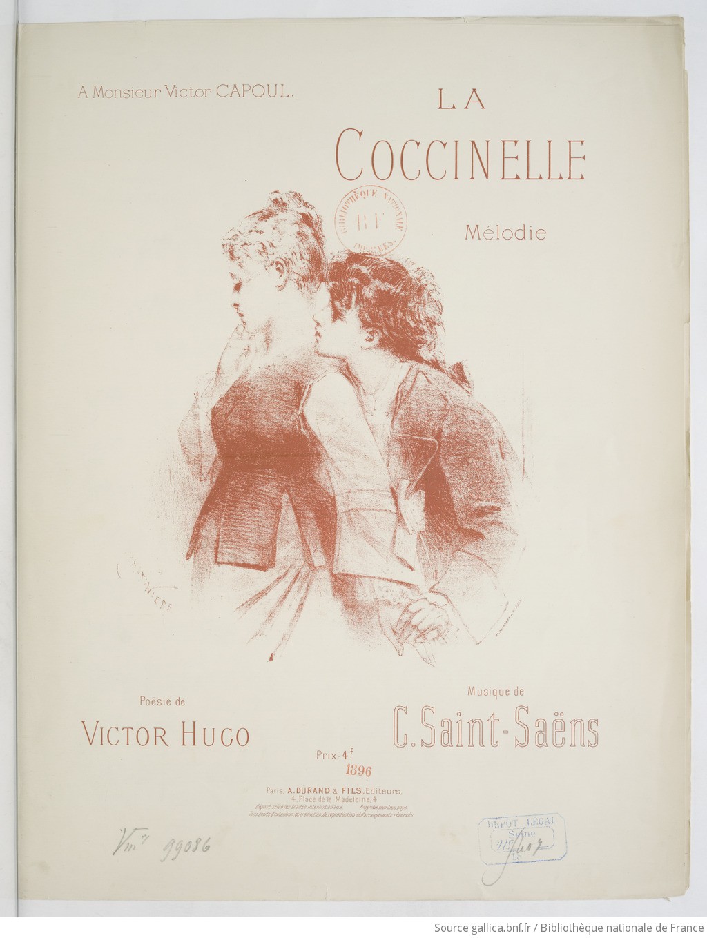 La coccinelle m lodie po sie de Victor Hugo musique de C