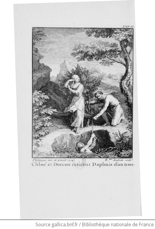 Les amours pastorales de Daphnis et de Chloé, avec figures