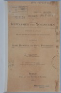 Reisen in Kleinasien und Nordsyrien <br> C. Humann ; O. Puchstein. 1890