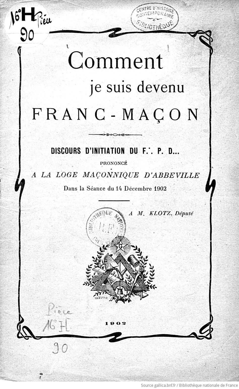 QUI SUIS-JE ? -  - Franc-Maçonnerie Web Maçonnique