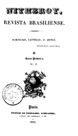 Nitheroy, revista brasiliense : Sciencias, Lettras e Artes 1836