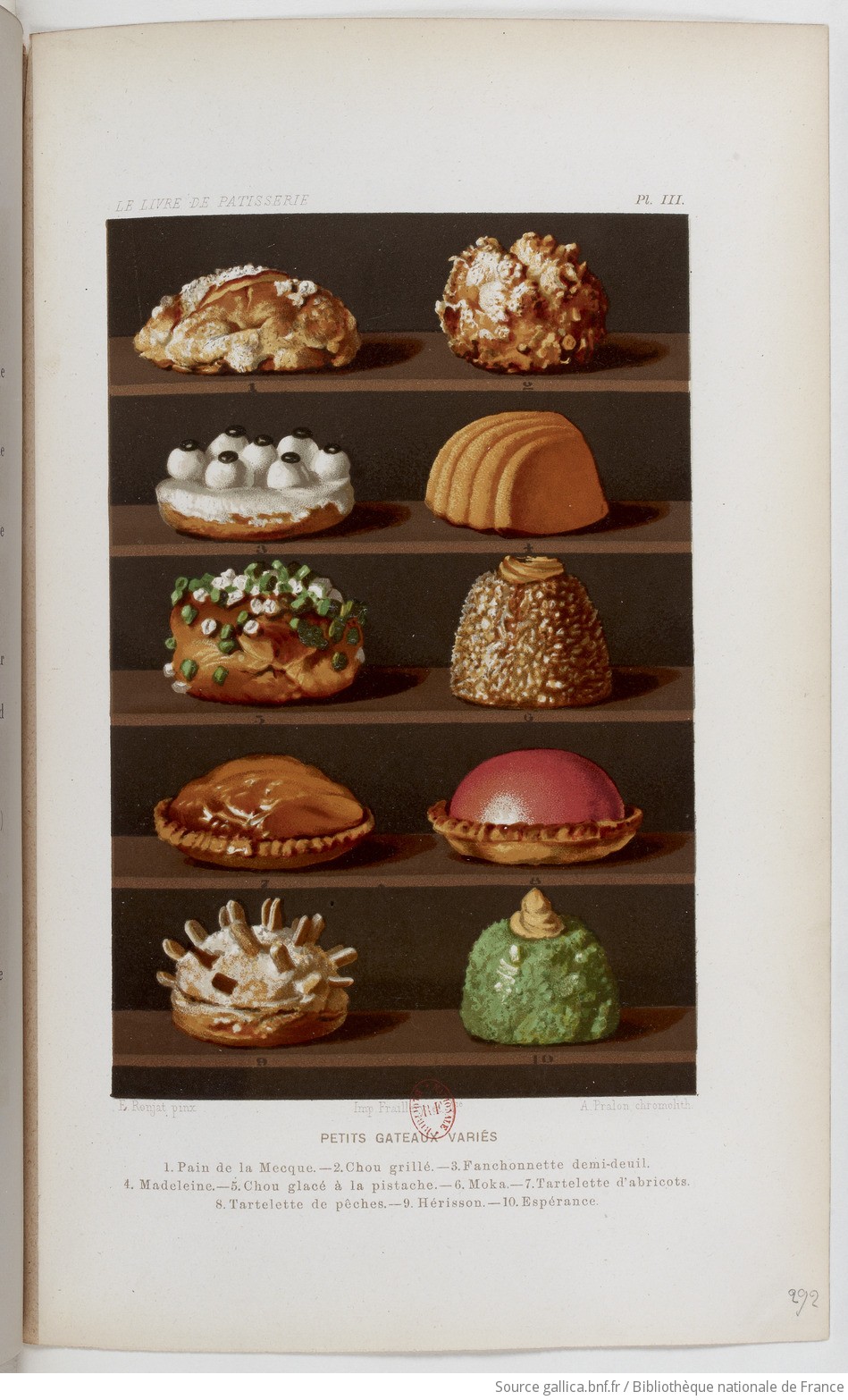 Le livre de pâtisserie / par Jules Gouffé, ; ouvrage contenant