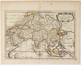 L'Empire du grand Mogol  N. Sanson d'Abbeville. 1652