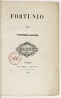 Fortunio  T. Gautier. 1838