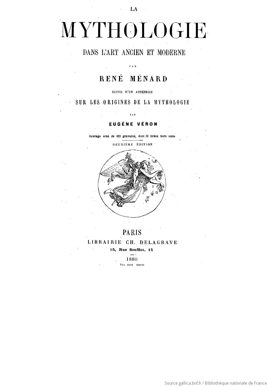 La Mythologie Dans Lart Ancien Et Moderne Suivie Dun - 