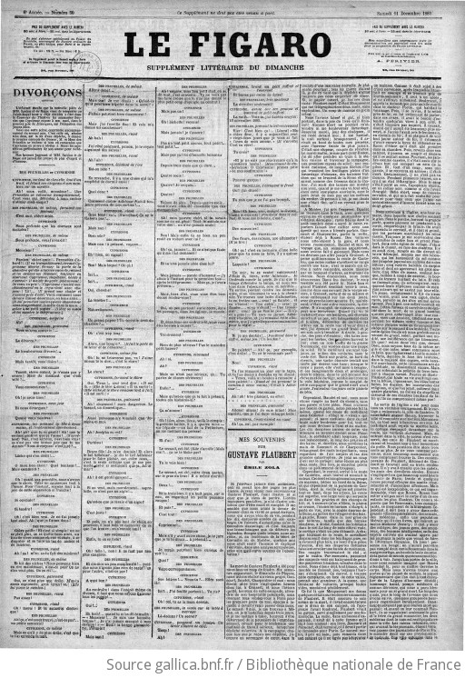 Le Figaro. Supplément littéraire du dimanche | 1880-12-11 ...