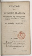 Abrégé du Voyageur français  F.-H. Arnaud. 1812