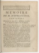 Mémoire de M. d'Eprémesnil, contenant déclaration au sujet de la distribution clandestine de la requête en cassation du Sr Tolendal1781