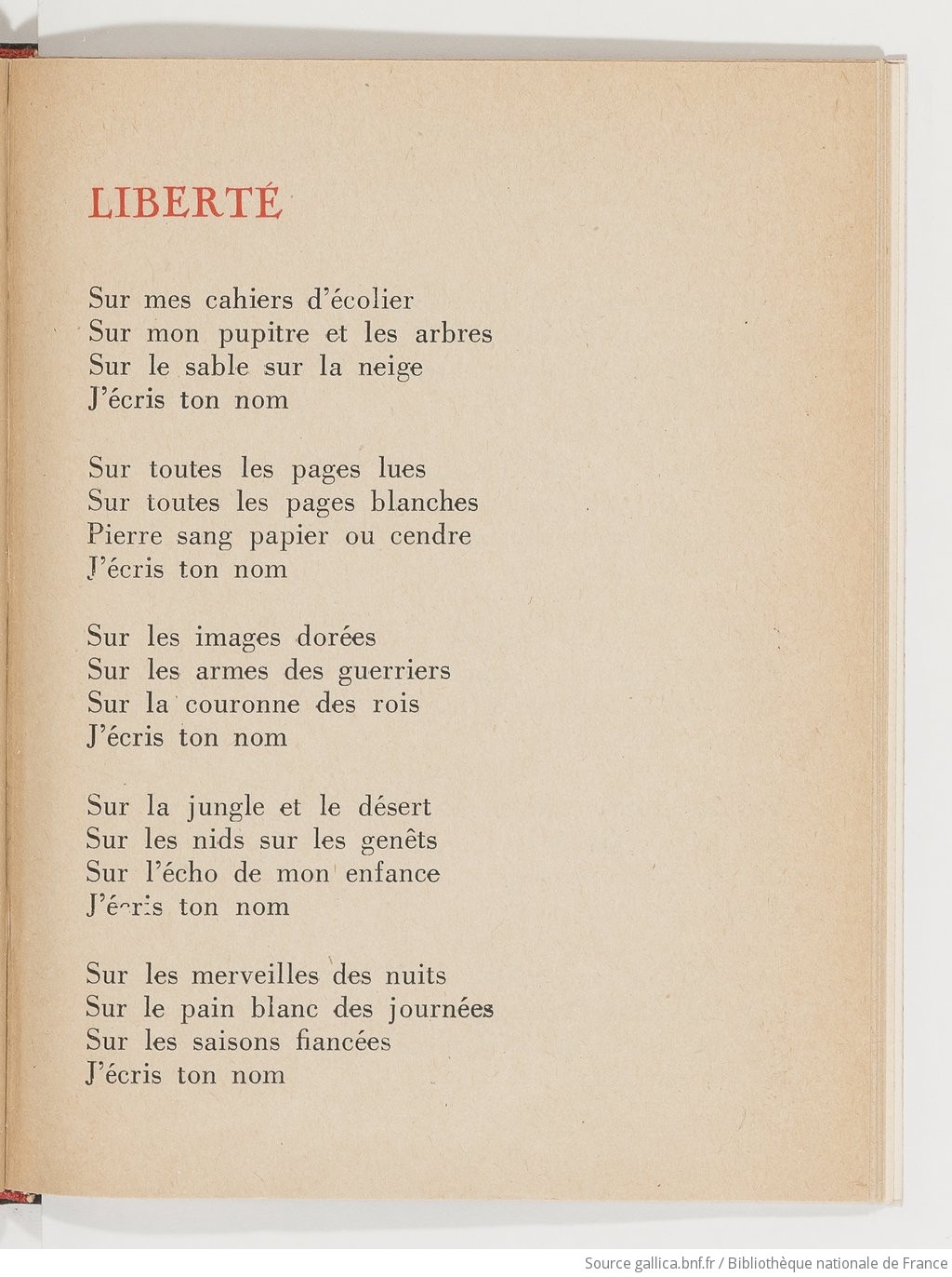 Poésie et vérité 1942 / Paul Éluard