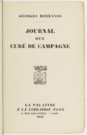 Journal d'un curé de campagne  G. Bernanos. 1936