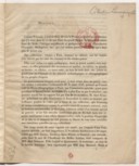 Lettre par laquelle M. Lamarepicquot propose la vente de ses collections d'objets relatifs à l'archéologie, aux religions et à l'histoire naturelle de l'Inde  1832