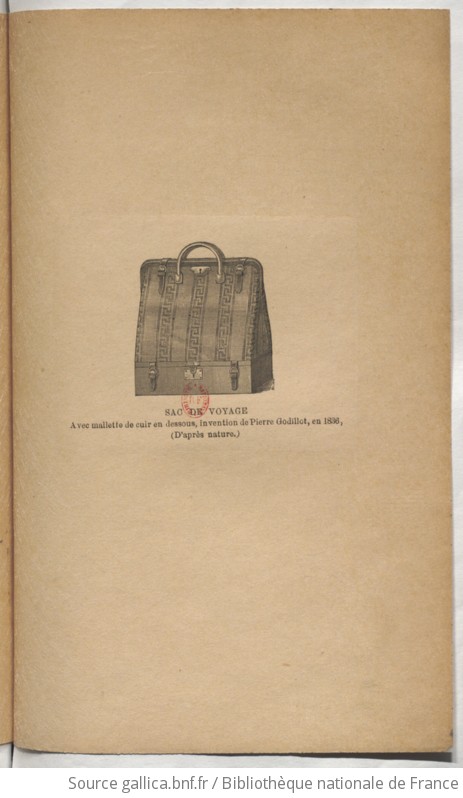 Histoire des bagages ; le voyage depuis les temps reculés - Louis