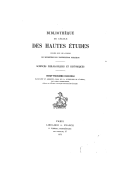 Aurvatât et Ameretât : essai sur la mythologie de l'AvestaJ. Darmesteter. 1875