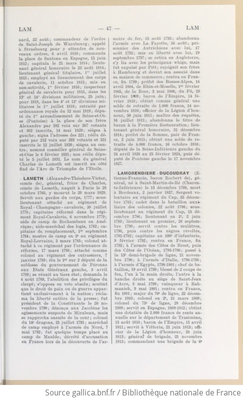 Dictionnaire biographique des généraux et amiraux français de la ...