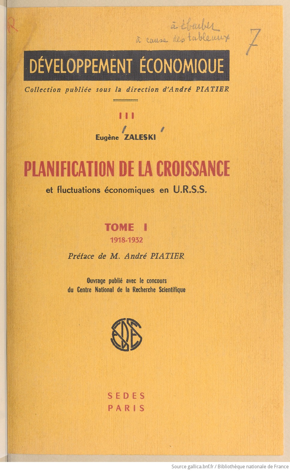 Planification De La Croissance Et Fluctuations économiques - 