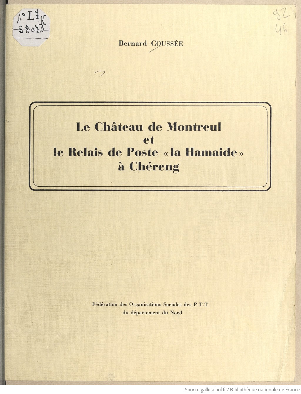 Le Chateau De Montreul Et Le Relais De Poste La Hamaide A Chereng