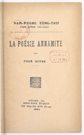  La poésie annamite  Phạm, Quỳnh. 1931