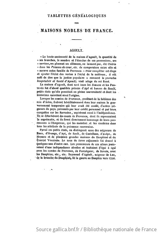 Annuaire De La Noblesse De France Et Des Maisons Souveraines De L Europe Gallica