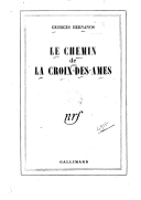 Le chemin de la Croix-des-Ames  G. Bernanos. 1948