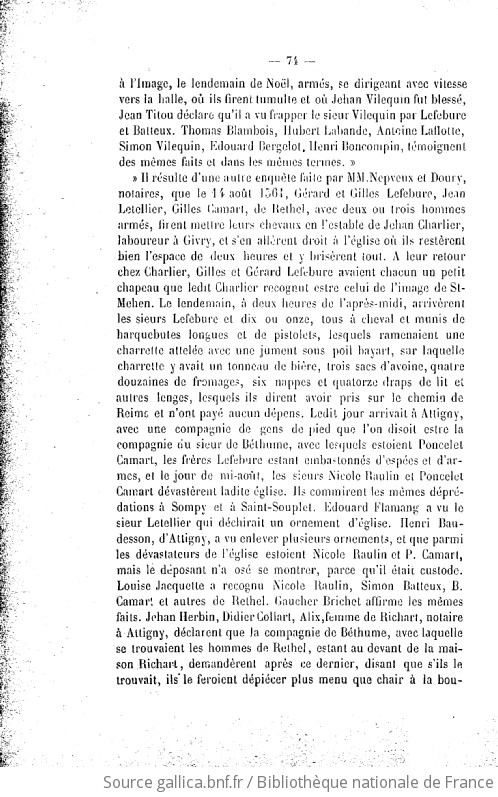 Essai Sur Rethel (745 à 1890) : Documents Extraits De L'Inventaire ...