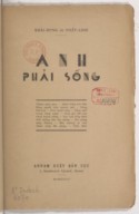 Anh phải sống  Khái Hun̛g, Nhất Linh. 1934