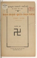 Ðại-đạo qui-nguyên luợc̛-luận  1937-1938