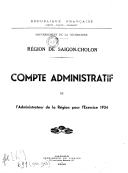Compte administratif. 1934-1935