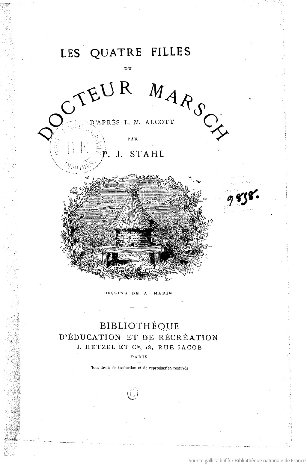 ALCOTT : Les quatre filles du docteur Marsch [Les quatre filles du