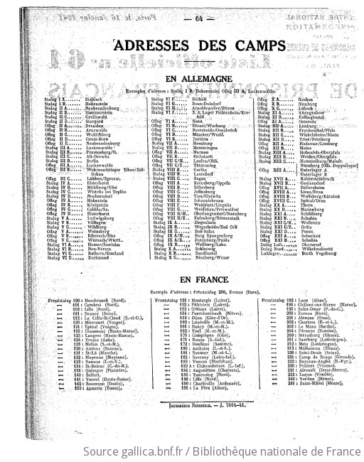 Liste Officielle ... Des Prisonniers De Guerre Français : D'après Les ...