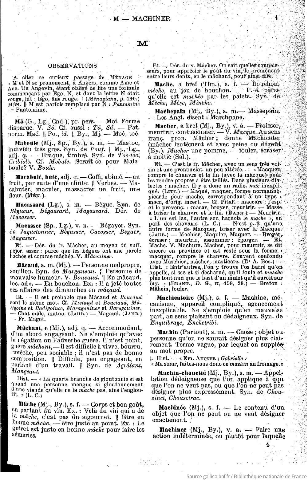 Glossaire étymologique Et Historique Des Patois Et Des - 