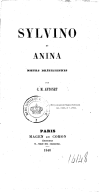 Sylvino et Anina : moeurs brésiliennes  C.-M. Antonet. 1848 