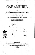 Caramuru , José Santa Rita Durão, 1829