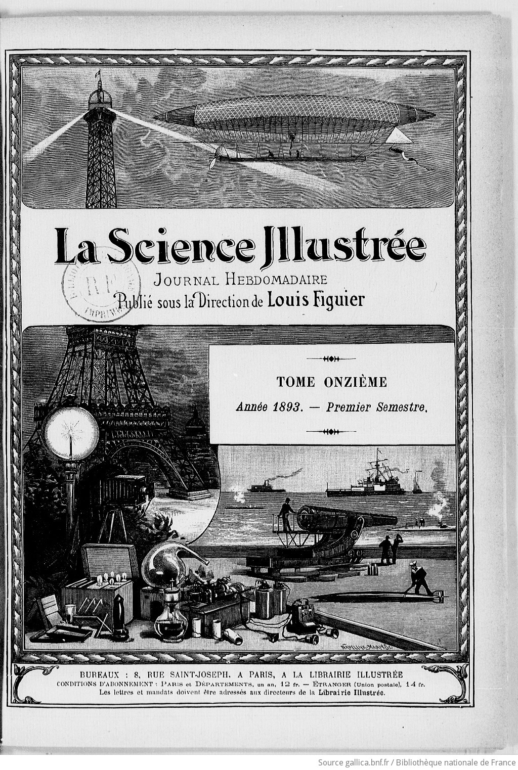 La Science illustrée : journal hebdomadaire / publié sous la direction de Louis Figuier