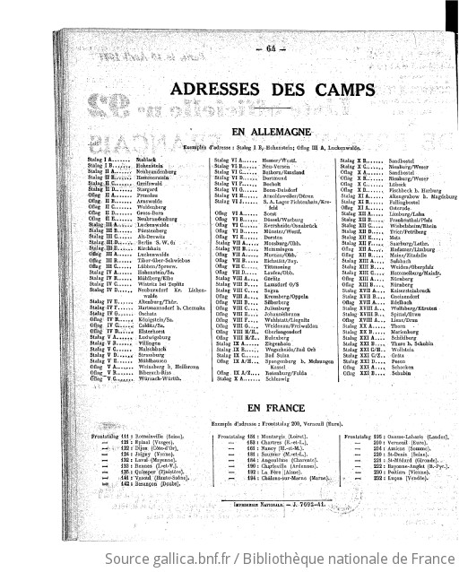 Liste Officielle ... Des Prisonniers De Guerre Français : D'après Les ...