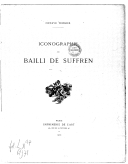 Iconographie du bailli de SuffrenO. Teissier. 1902