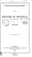 Histoire du Montréal  F. Dollier de Casson. 1871 