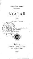 Avatar T. Gautier. 1857