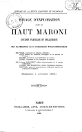 Voyage d'exploration dans le Haut-Maroni, Guyanes française et hollandaise. 1882