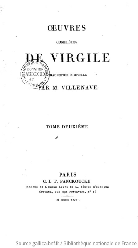 Oeuvres complètes de Virgile. Tome 2 / traduction nouvelle par MM ...