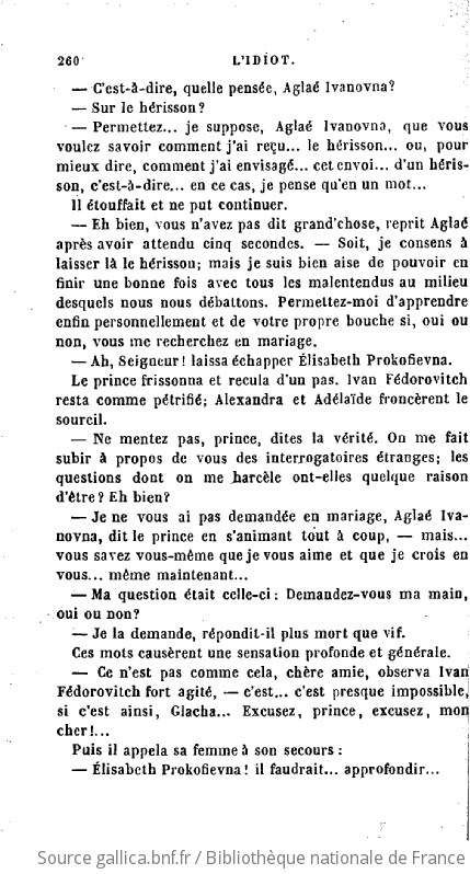 L'Idiot. Tome 2 / Th. Dostoïevsky ; Traduit du russe par Victor Derély ...