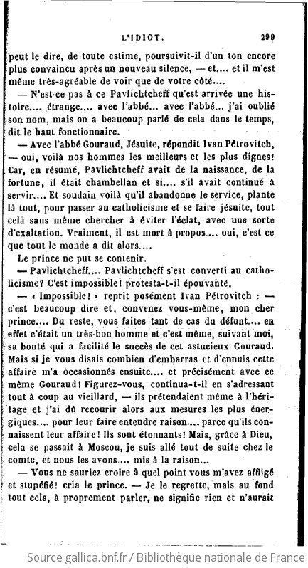 L'Idiot. Tome 2 / Th. Dostoïevsky ; Traduit du russe par Victor Derély ...