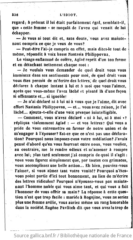 L'Idiot. Tome 2 / Th. Dostoïevsky ; Traduit du russe par Victor Derély ...