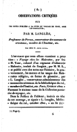 Des castes de l'Inde, ou Lettres sur les Hindous à l'occasion de la tragédie du Paria de M. Casimir Delavigne  J.-E. Morenas. 1822