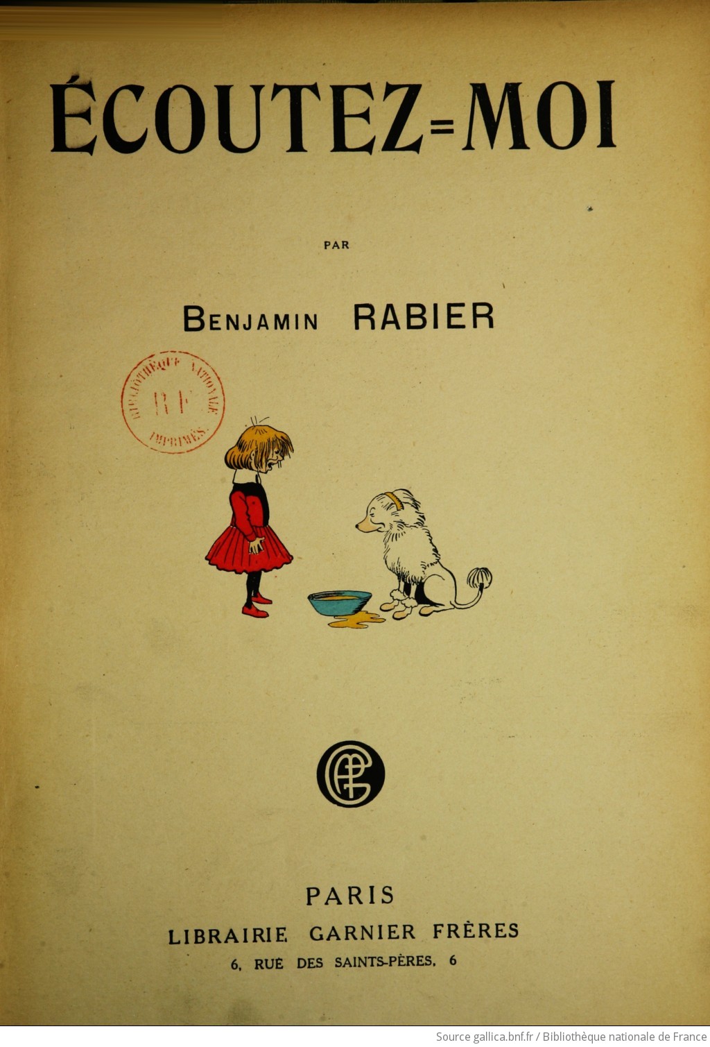 Écoutez-moi / par Benjamin Rabier