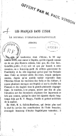 Les Français dans l'Inde. Le journal d'Anandarangappoullé (1736-1761)