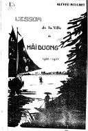L'essor de la ville de Haiduong : 1923-1927