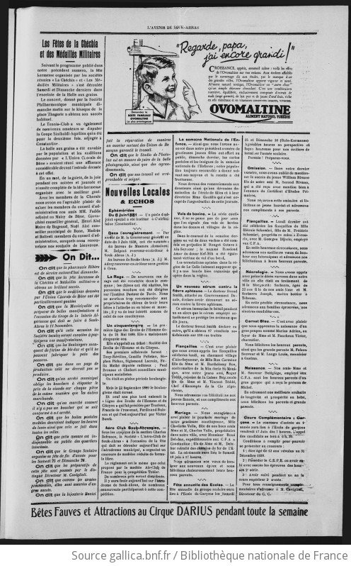 Lavenir De Souk Ahras Journal Hebdomadaire Indépendant Paraissant Le Dimanche Organe De 