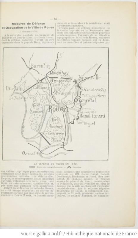 La Guerre De 1870-71 En Normandie : Faits Et épisodes D'après Les ...